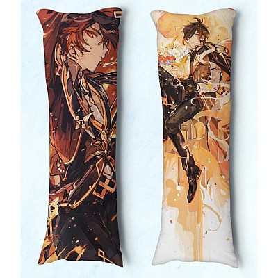 Travesseiro Dakimakura Genshin Impact Zhongli 01